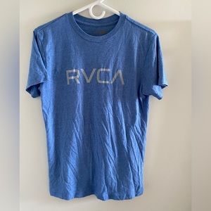 RVCA blue t-shirt, size adult small